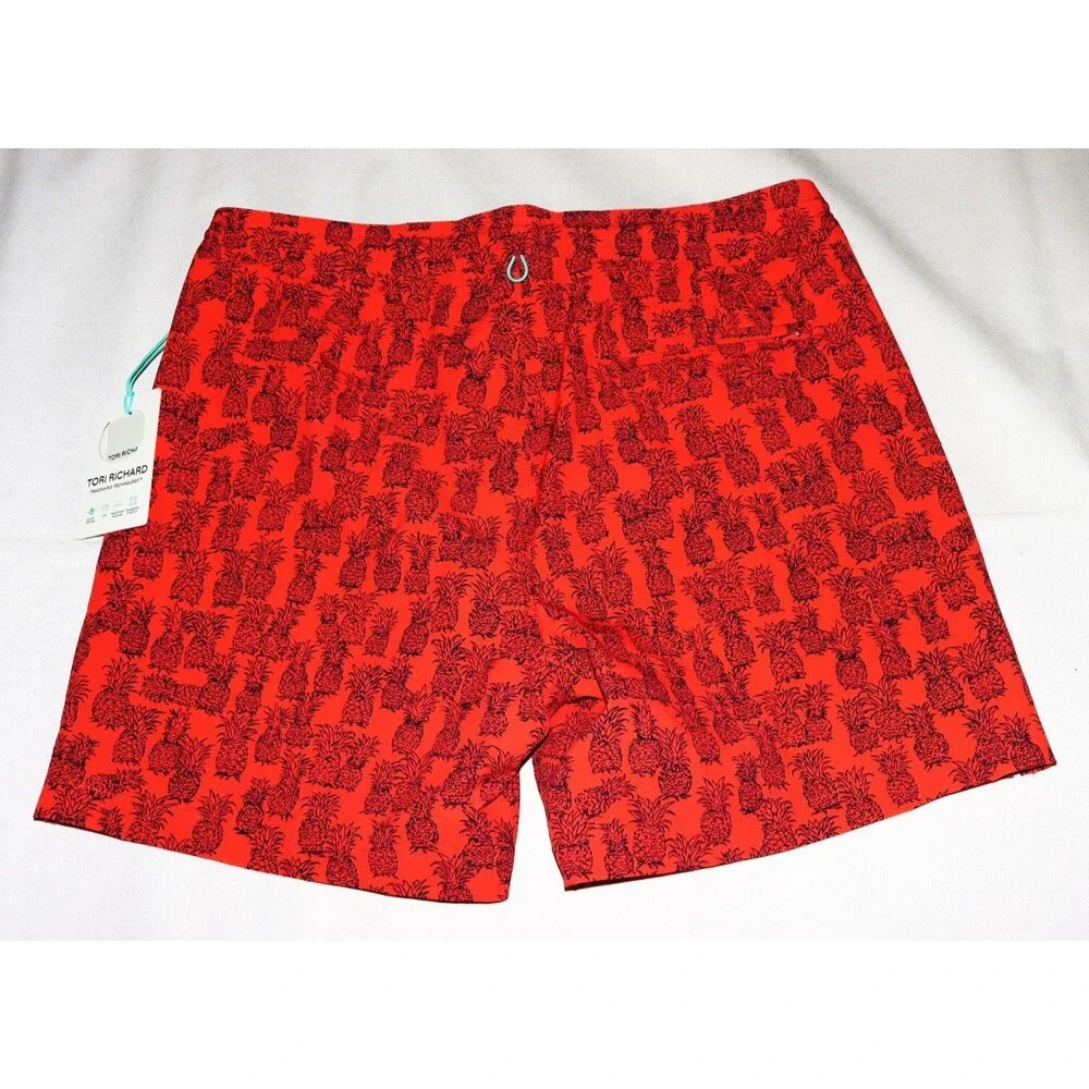 Tori Richard Anana Day‎ Tradewind Technology Shorts Pineapple Lined Swim Trunks